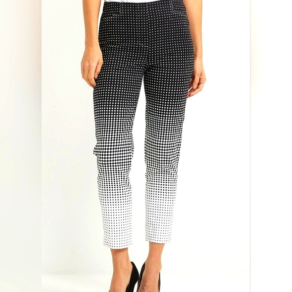 Joseph Ribkiff Ombre Dot Pull-on Pants - Picture 1 of 5